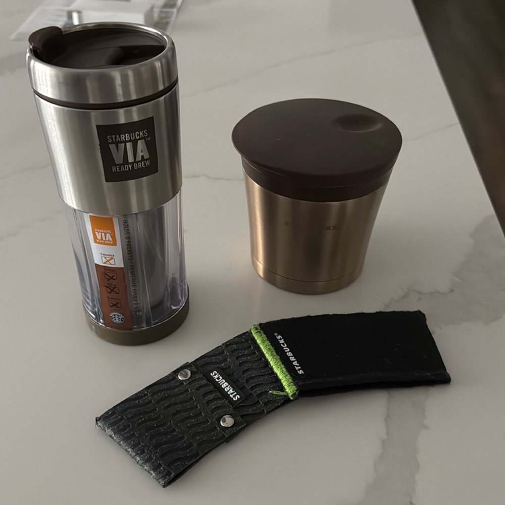 Starbucks Camping / Travel Items